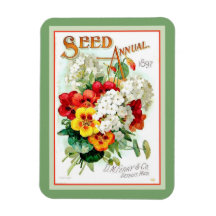 Graines annuelles 1879 Sage Green Magnet