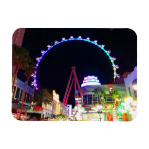 Flexible Grande Roue à rouleaux Ferris Las Vegas #6 Magnet