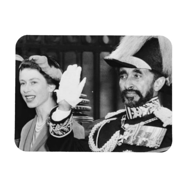 Flexible Haile Selassie - HIM - Rastafari - Jah Magnet (Horizontal)