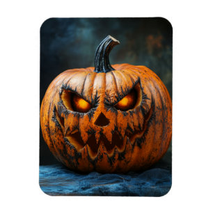 Flexible Halloween Magnet Citrouille d'horreur
