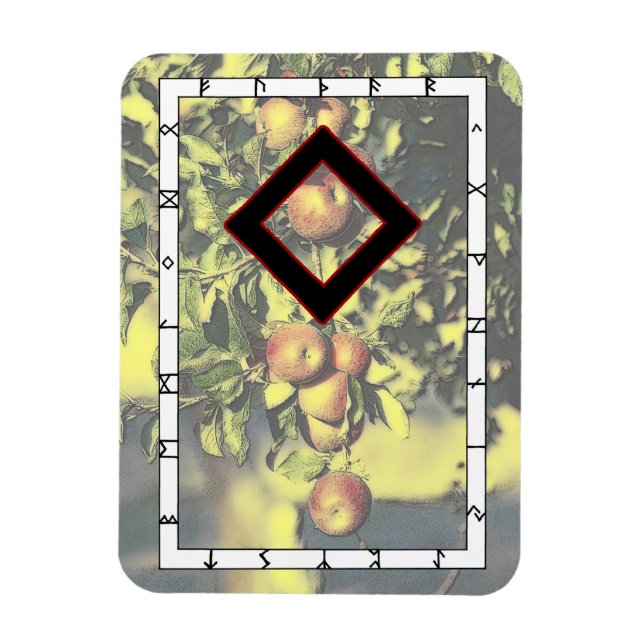 Flexible Ingwaz Rune Magnet - Héros ! (Vertical)