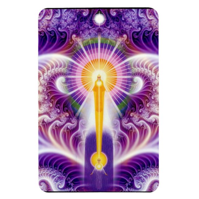 Flexible Je Suis Présence Flexi Magnet Fractal (Vertical)