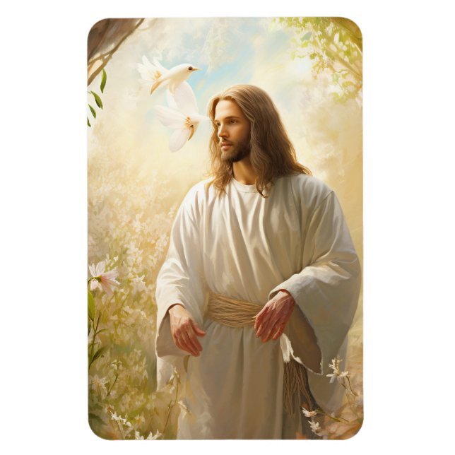 Flexible Jésus Magnet (Vertical)