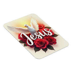 Flexible Jésus Magnet
