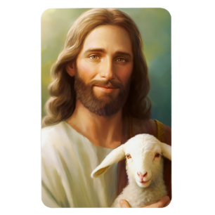 Flexible Jésus Magnet