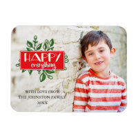 Joyeux tout | Magnet photo de vacances personnalis