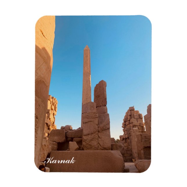 Flexible Karnak - Égypte Magnet (Vertical)