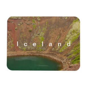 Flexible Kerid Crater Islande Magnet