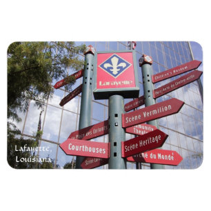 Flexible Lafayette, Louisiana Magnet