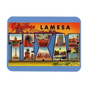 Flexible Lamesa, Texas Magnet