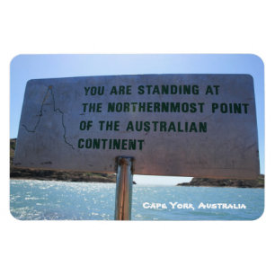 Flexible Le bon signe, Cape York Australie - Premium Magnet