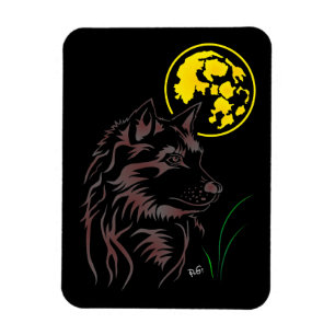 Flexible Le jeune Loup Premium Flexi Magnet
