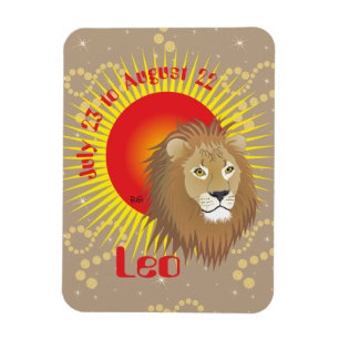 Flexible Leo July 23 à août 22 Flexi Magnet