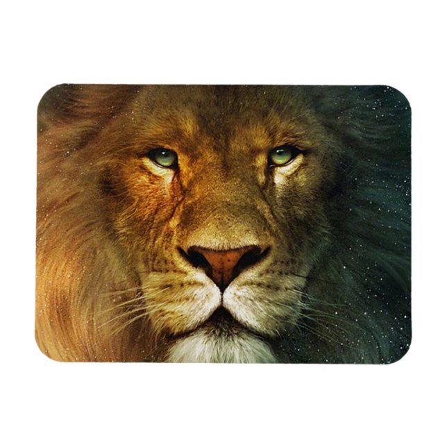 Flexible Lion of Judah - Rastafara - Reggae Rasta Magnet (Horizontal)