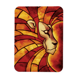 Flexible Lion of Judah - Rastafara - Reggae Rasta Magnet