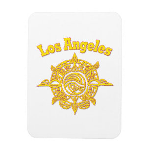 Flexible Los Angeles Motif 1 Flex Magnet