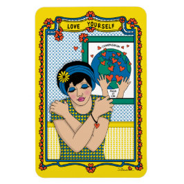 Flexible Love Yourself_B_4x6 Magnet du réfrigérateur