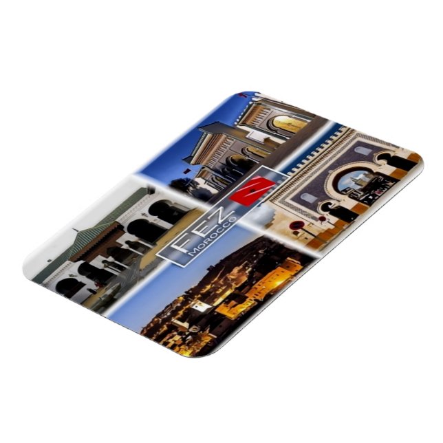 Flexible MA Maroc - Fès - Magnet (Côté Gauche)