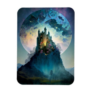 Flexible Magique Imaginaire Château Magnet
