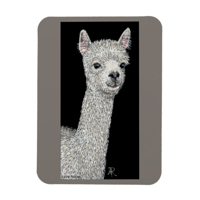 Flexible Magnet Alpaca (Vertical)