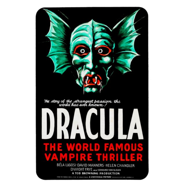 Flexible Magnet d'affiches Dracula 1931 (Vertical)