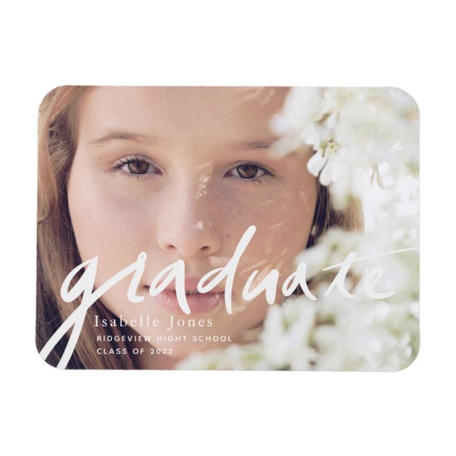 Flexible Magnet de graduation de script photo simple (Horizontal)