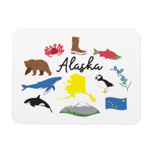 Flexible Magnet de l'Alaska