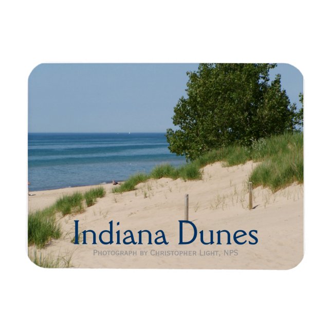 Flexible Magnet des dunes d'Indiana (Horizontal)