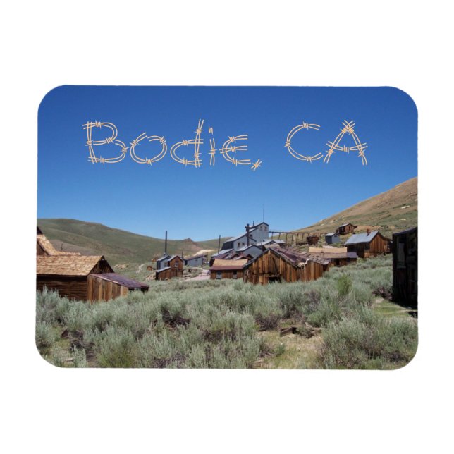 Flexible Magnet Flexi Premium Bodie California (Horizontal)
