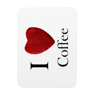 Flexible Magnet I love Café