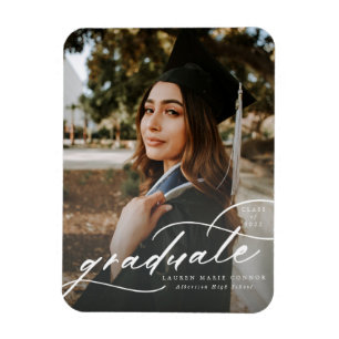 Flexible Magnet photo de calligraphie moderne 
