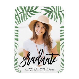 Flexible Magnet photo de la graduation de la brise tropical