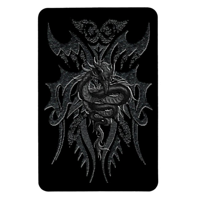 Flexible Magnet Premium Celtic Dragon (Vertical)