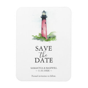 Flexible Magnet Réservez la date de mariage de destination
