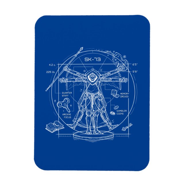 Flexible Magnet SK-73 (Vertical)