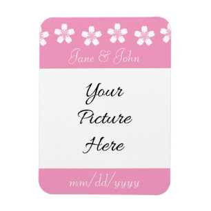 Flexible Magnifique Sakura en rose pétale Magnet de sauvega