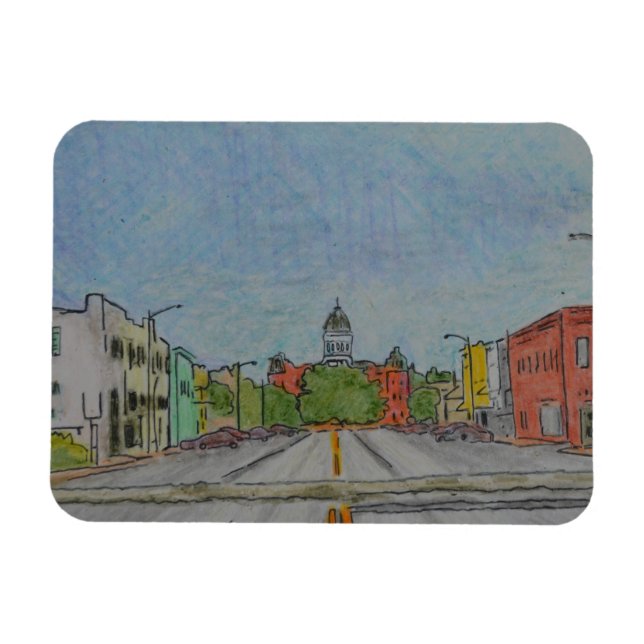 Flexible Marfa, Texas Magnet (Horizontal)