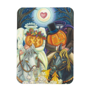 Flexible MARIAGE DE SLEEPY HOLLOW HALLOWEEN MAGNET Rectangl