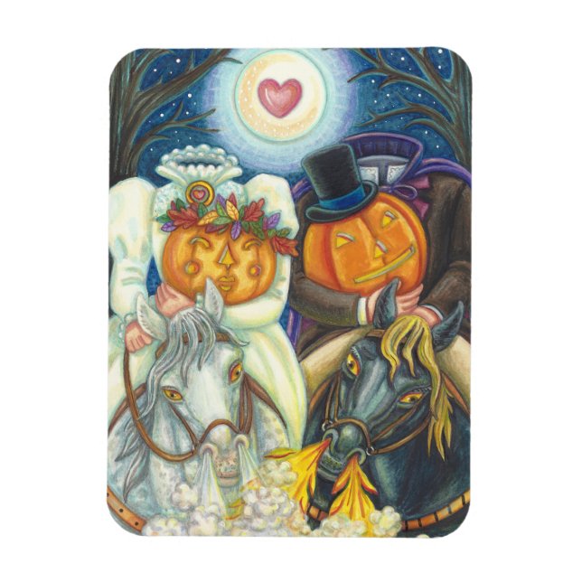 Flexible MARIAGE DE SLEEPY HOLLOW HALLOWEEN MAGNET Rectangl (Vertical)