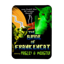 Mariée de Frankencat Magnet