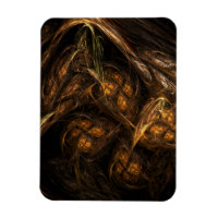 Mère Terre Art Abstrait Magnet Premium