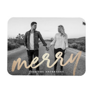 Flexible Merry Luxe   Magnet photo de vacances