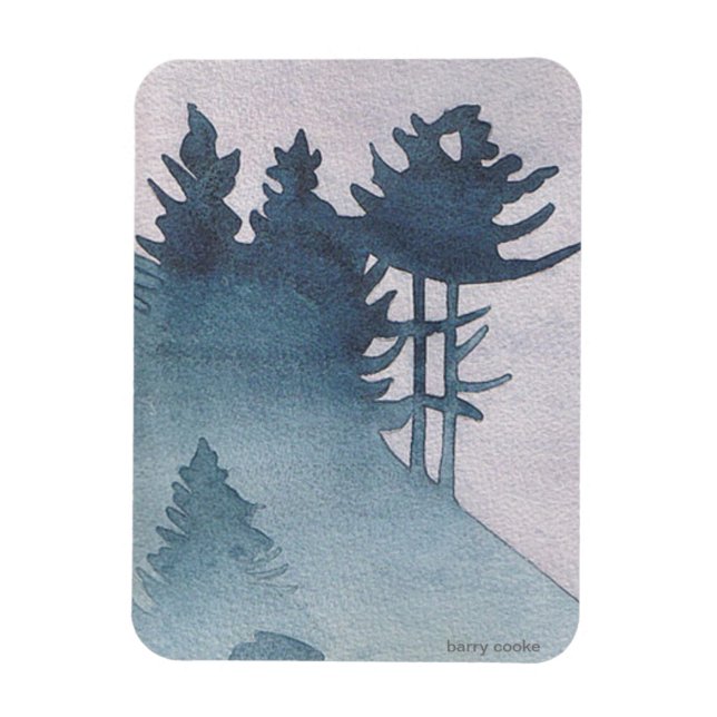 Flexible Misty Morning Magnet (Vertical)