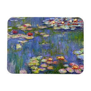 Flexible Monet Water Lilies 1916 Magnet