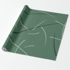 Flexible monochrome, spielerisch einfache Skripte Geschenkpapier