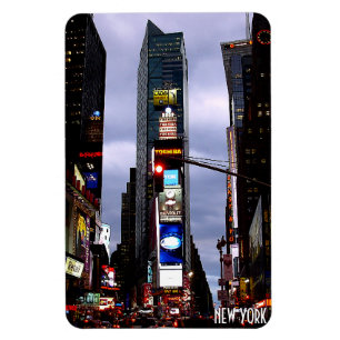 Flexible New York Magnet NY City Time Carré NY Souvenir