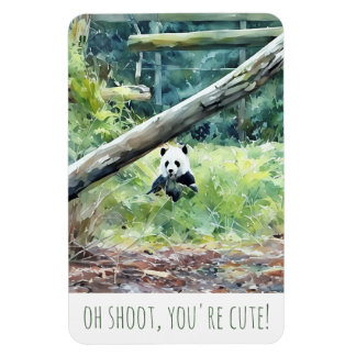 Flexible Oh Shoot, tu es mignon Magnet Panda