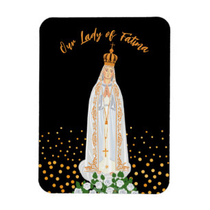 Flexible Our Lady of Fatima Procession of Candles Magnet
