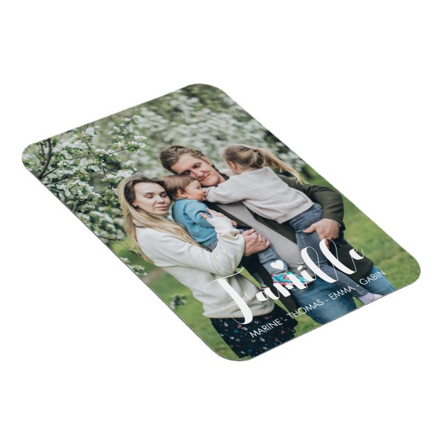 Flexible, personalisierte Bildaufnahme der Familie Magnet (Rechte Seite)