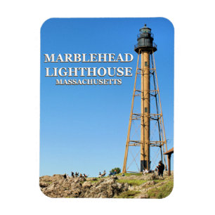 Flexible Phare de Marblehead, Massachusetts Flexi Magnet